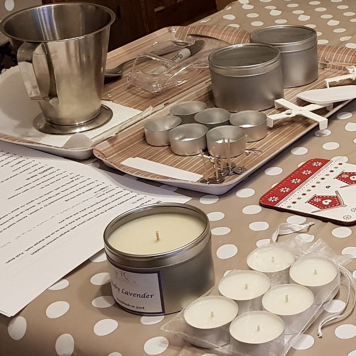 Beginners Candle Making Workshop in York city centre