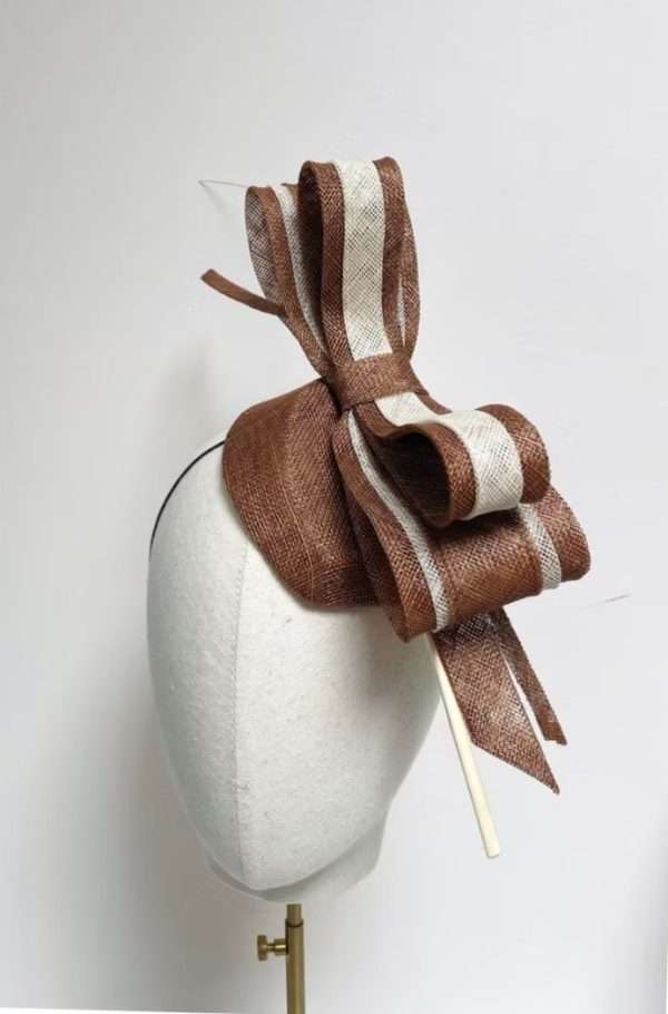 Blocking and Decorating a Sinamay Cocktail Hat - Image 3