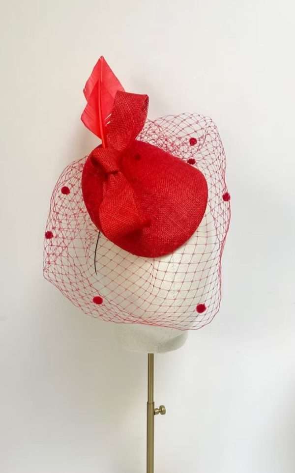 Blocking and Decorating a Sinamay Cocktail Hat - Image 4
